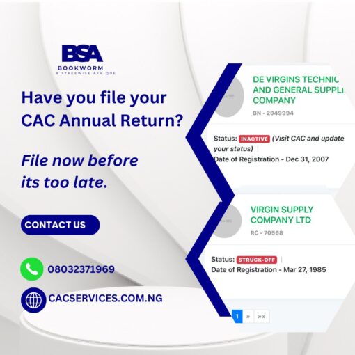 CAC Annual Return